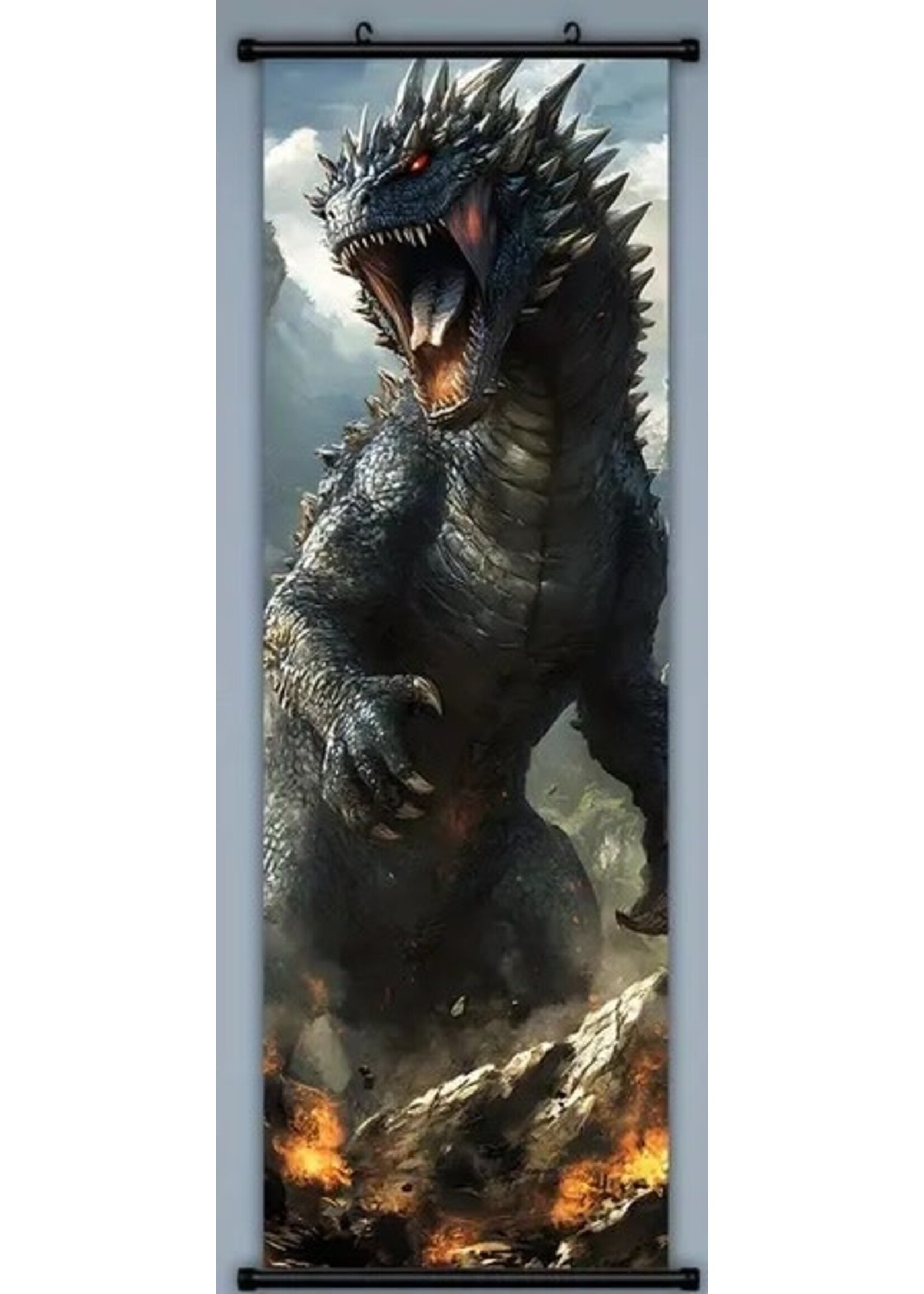 Hanging Wall Banner 15x47 Inch Fantasy Dragon #2