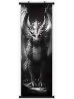 Hanging Wall Banner 15x47 Inch Fantastic Dragon #1
