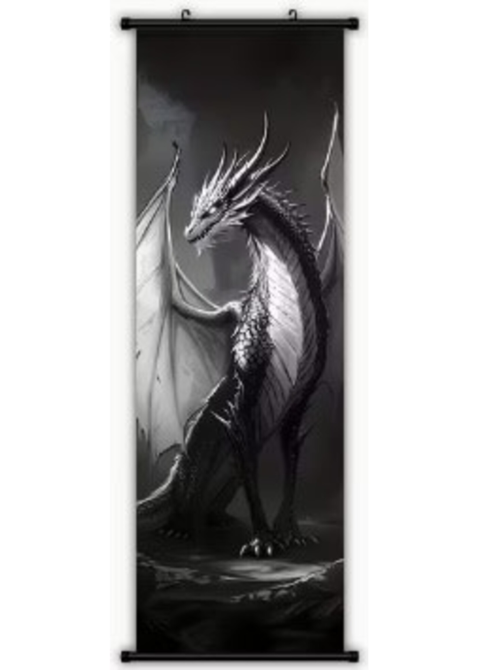 Hanging Wall Banner 15x47 Inch Fantastic Dragon #2