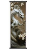 Hanging Wall Banner 15x47 Inch Fantastic Dragon #3