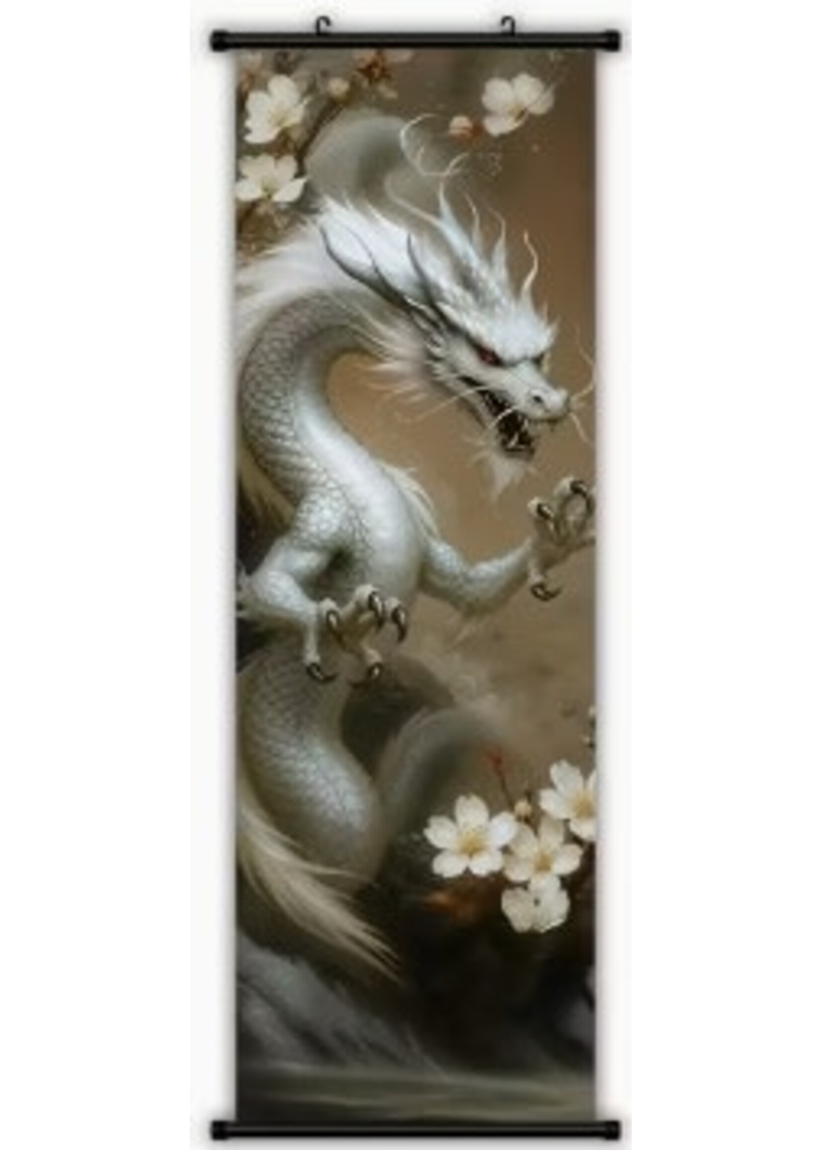 Hanging Wall Banner 15x47 Inch Fantastic Dragon #3