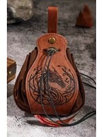 Dice Bag Waist Pouch Norse Dragon Head