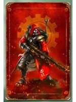 Metal Wall Sign 8x12 Inch Space Warrior in Red