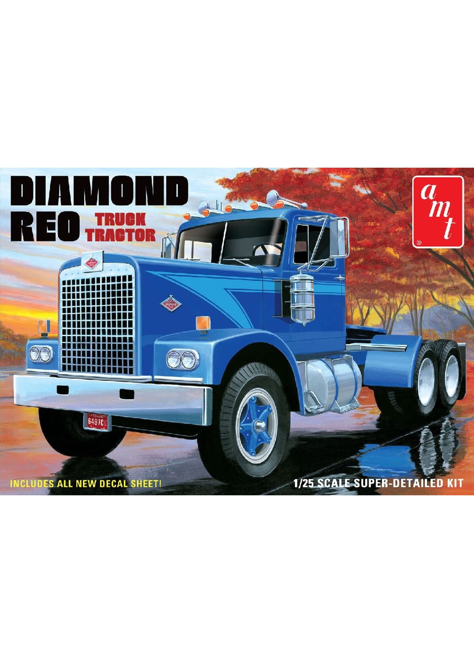 AMT AMT1500 Diamond Reo Truck Tractor (1/25)