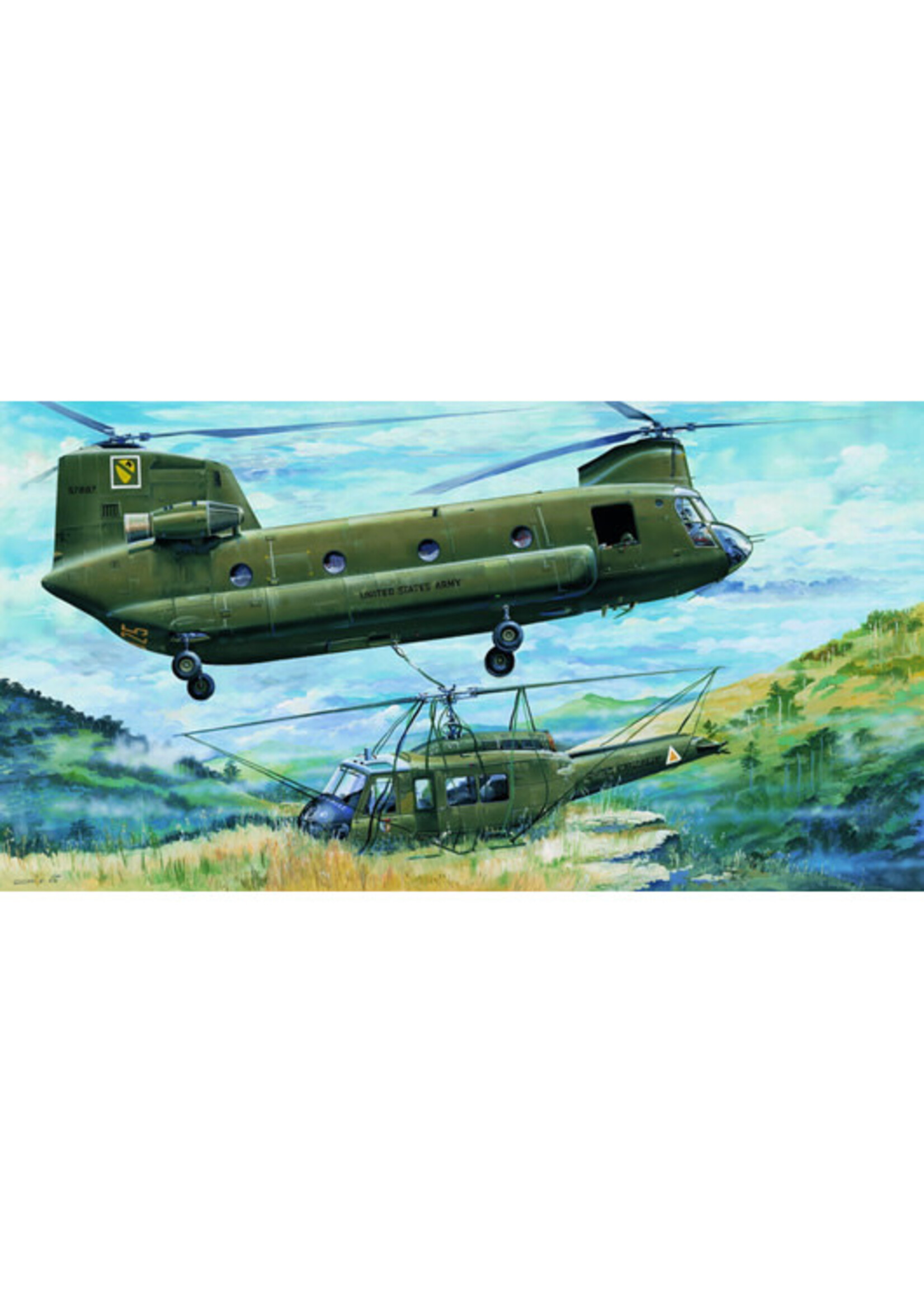 Trumpeter TRU05104 CH-47A Chinook Helicopter (1/35)