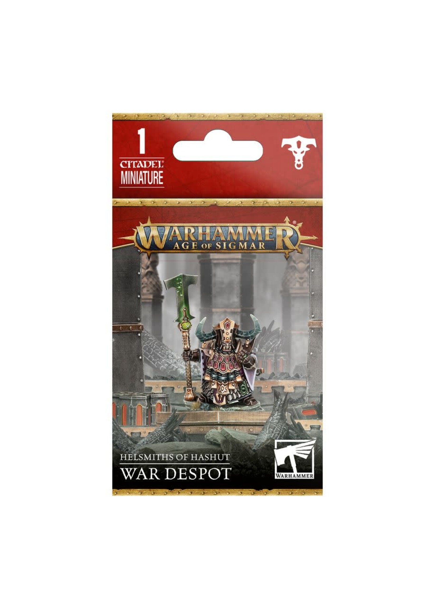 AoS Helsmiths of Hashut War Despot