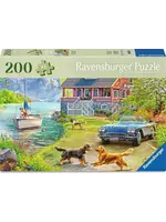 Ravensburger RAV120137 Summer Lake House (Puzzle200)