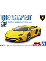 Aoshima AOS06815 SnapKit #12-B Lamborghini Aventador S Pearl Yellow (1/32)