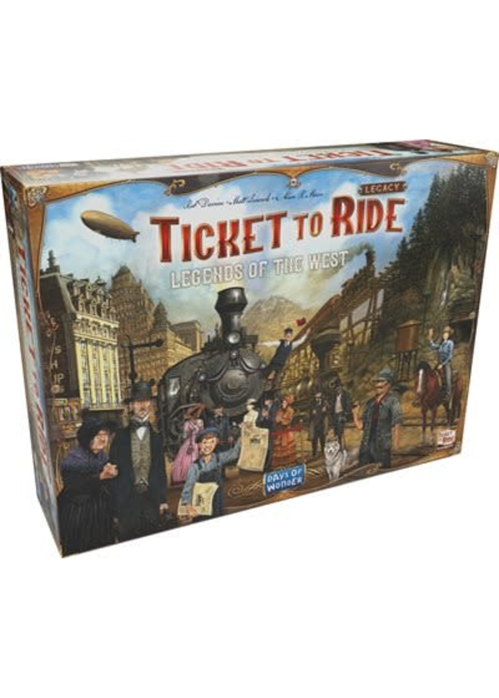 Ticket to Ride Legacy Legends of the West