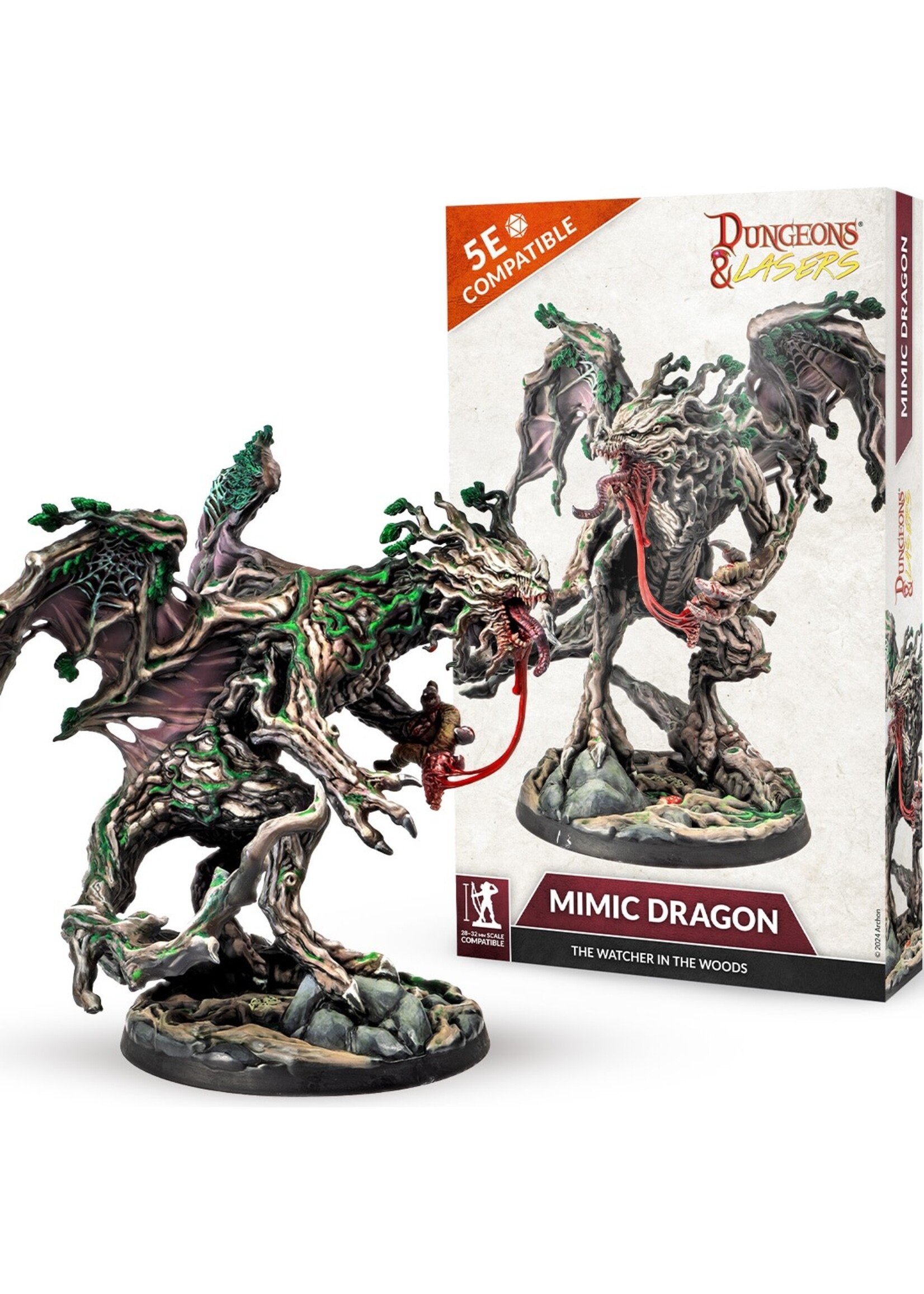 Archon Studio Dungeons & Lasers Deuslair Mimic Dragon