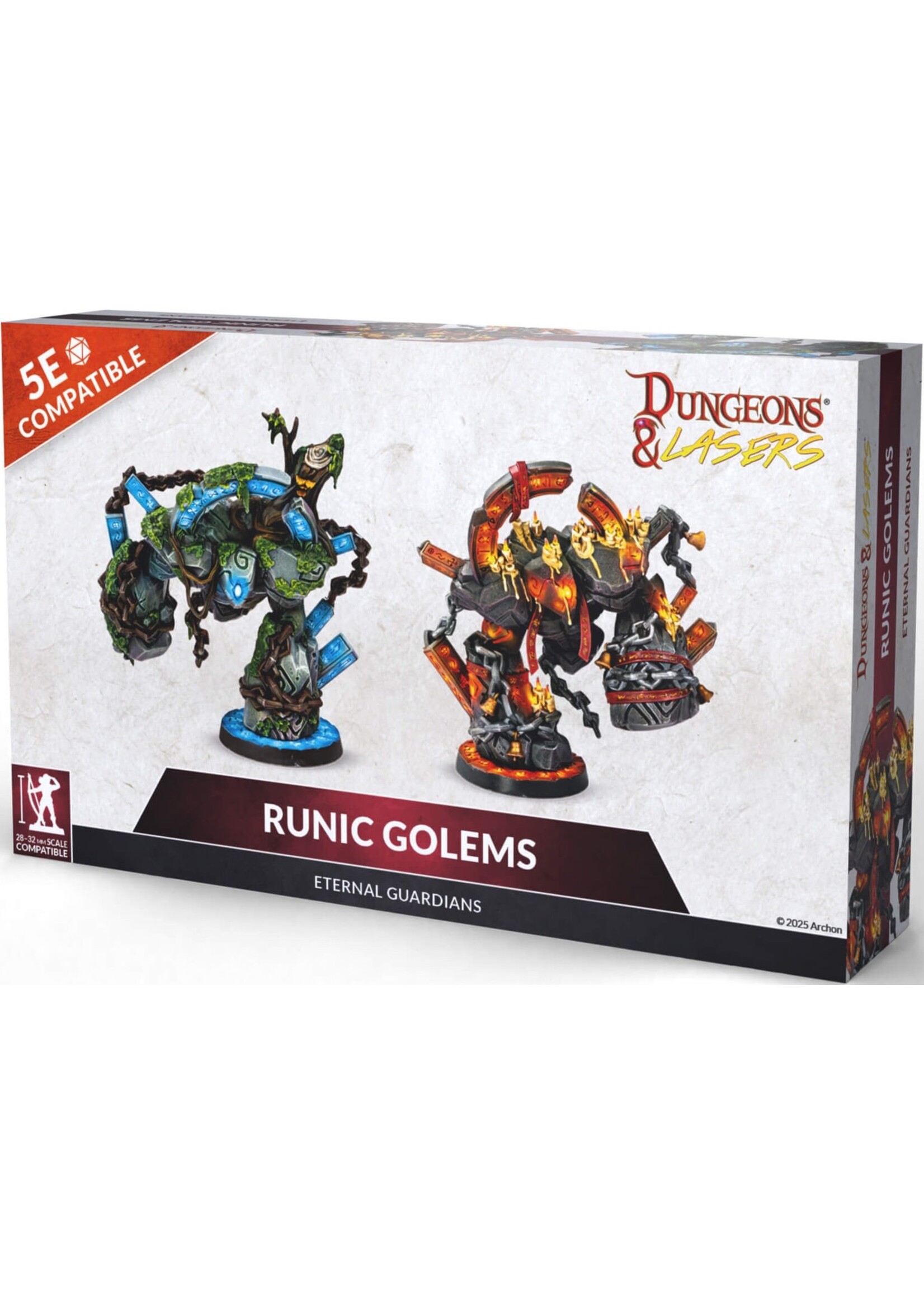 Archon Studio Dungeons & Lasers Runic Golems