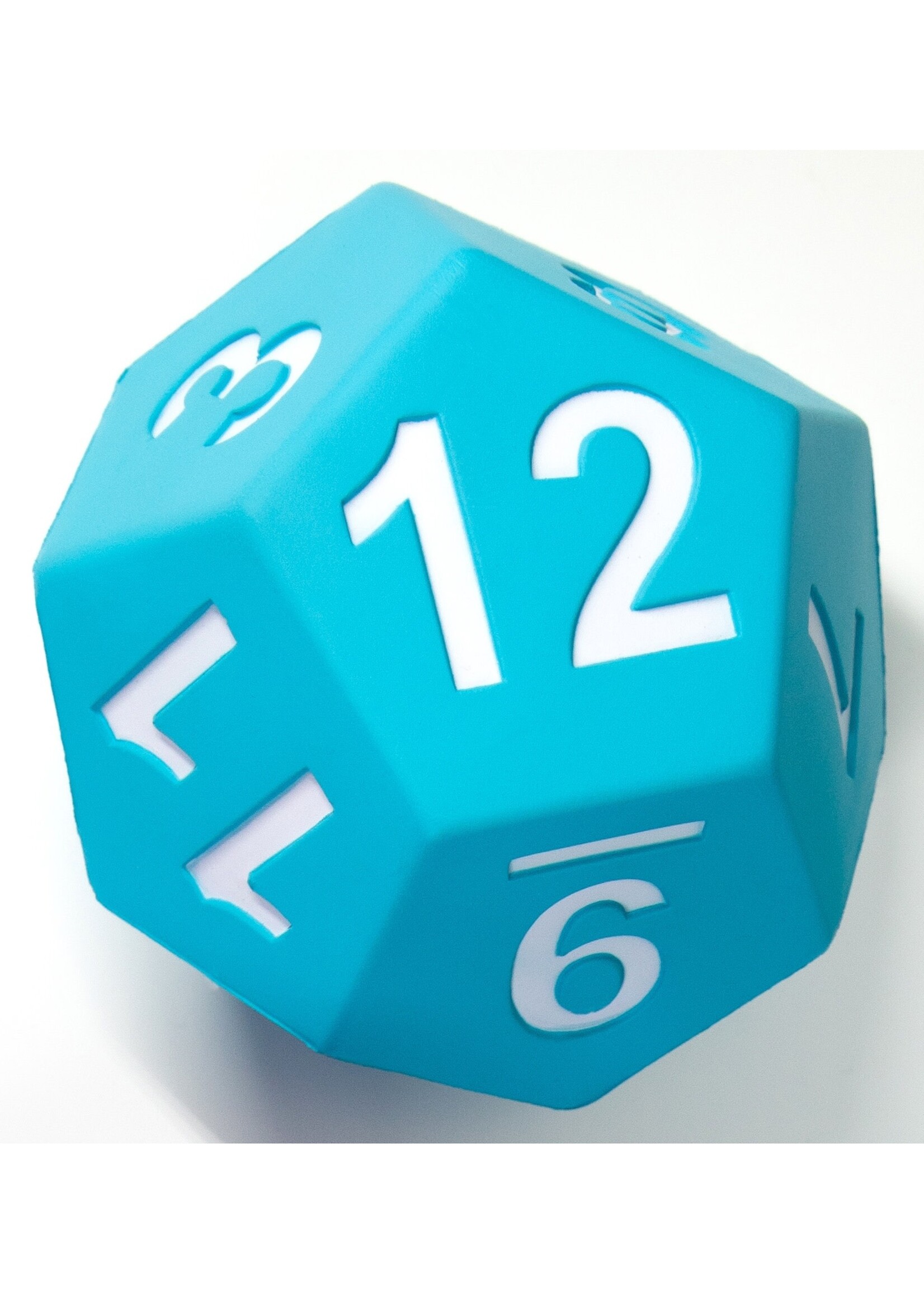 Foam Dice D12 Blue