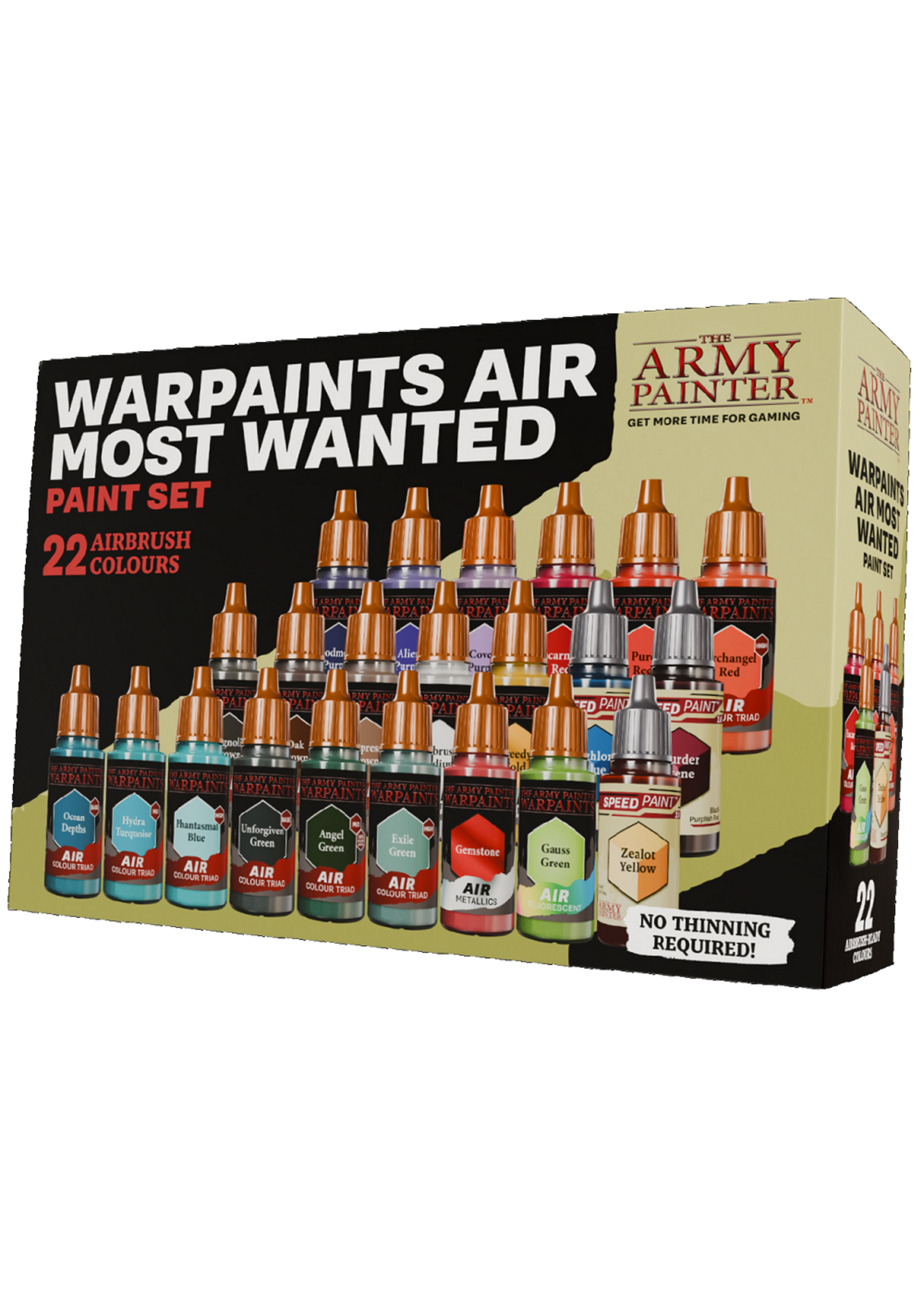 Army Painter AW8004 Air Most Wanted Paint Set Warpaints