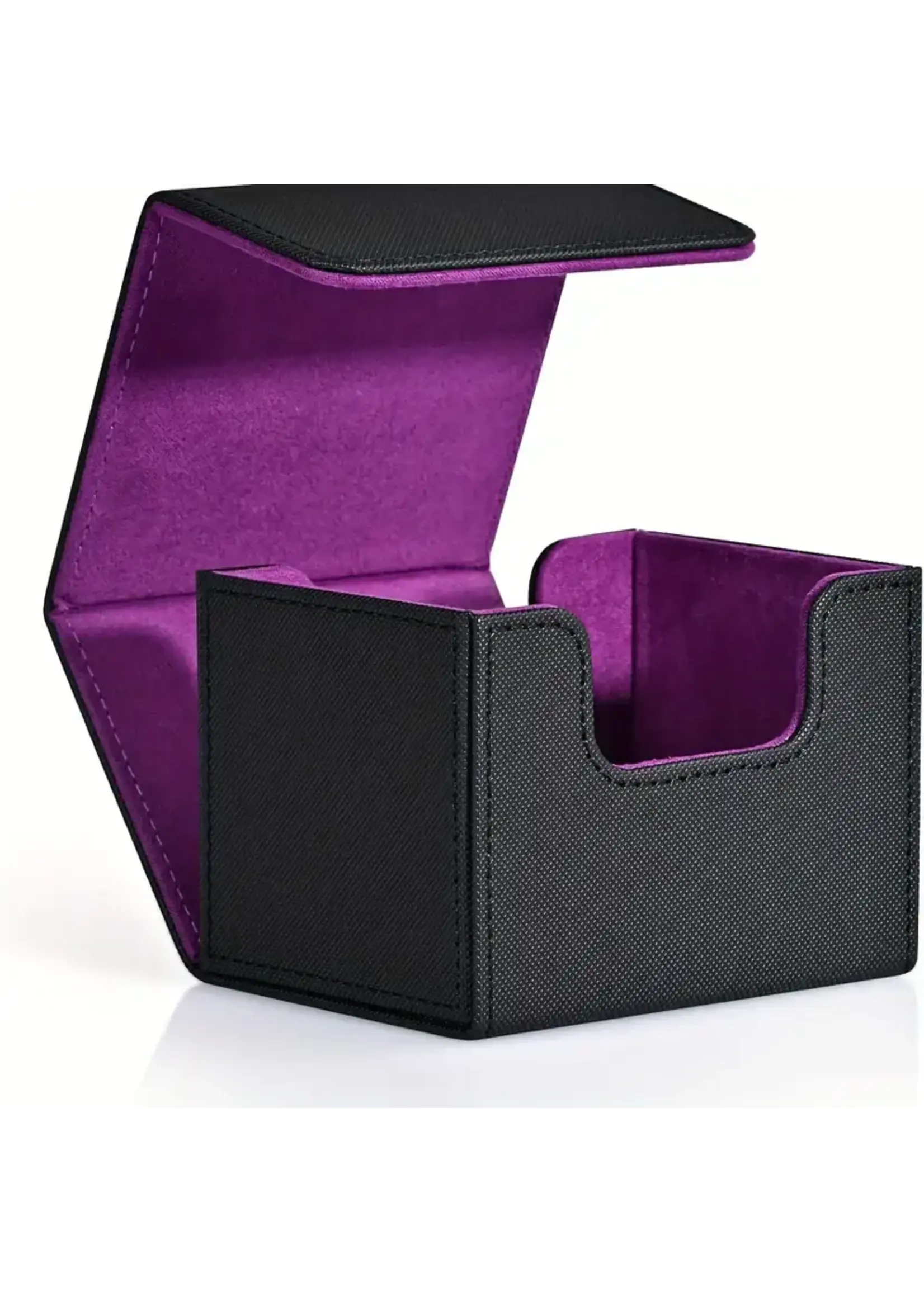 Deck Box 120+ Black & Purple
