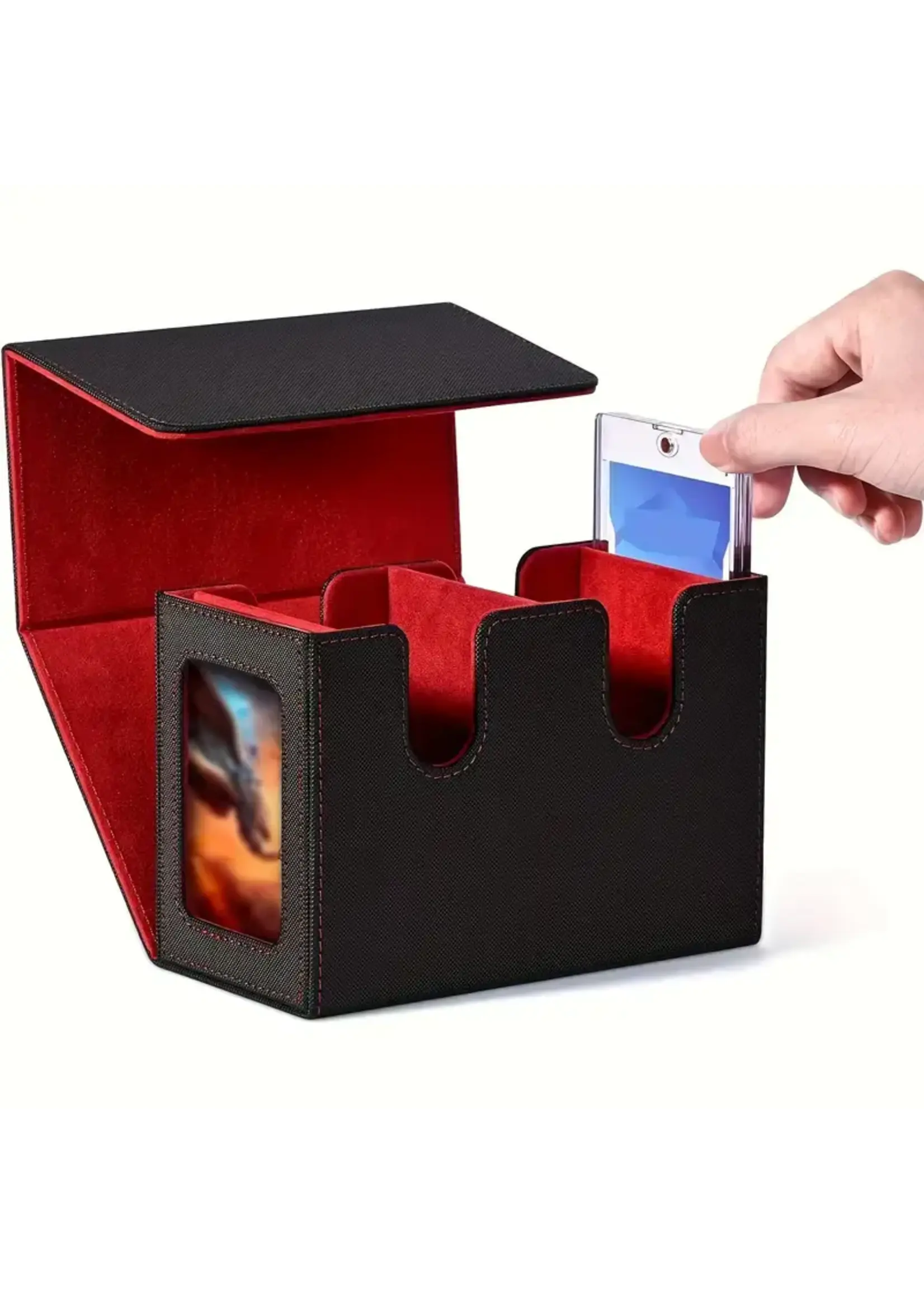 Deck Box 250+ Black & Red