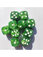 Tier 1 T1 16mm 10pc Pearl Green White