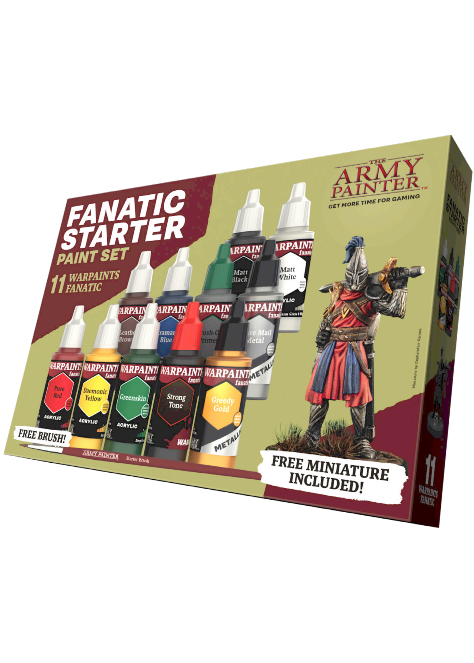 Army Painter Warpaints Fanatic Starter Set (11pc)
