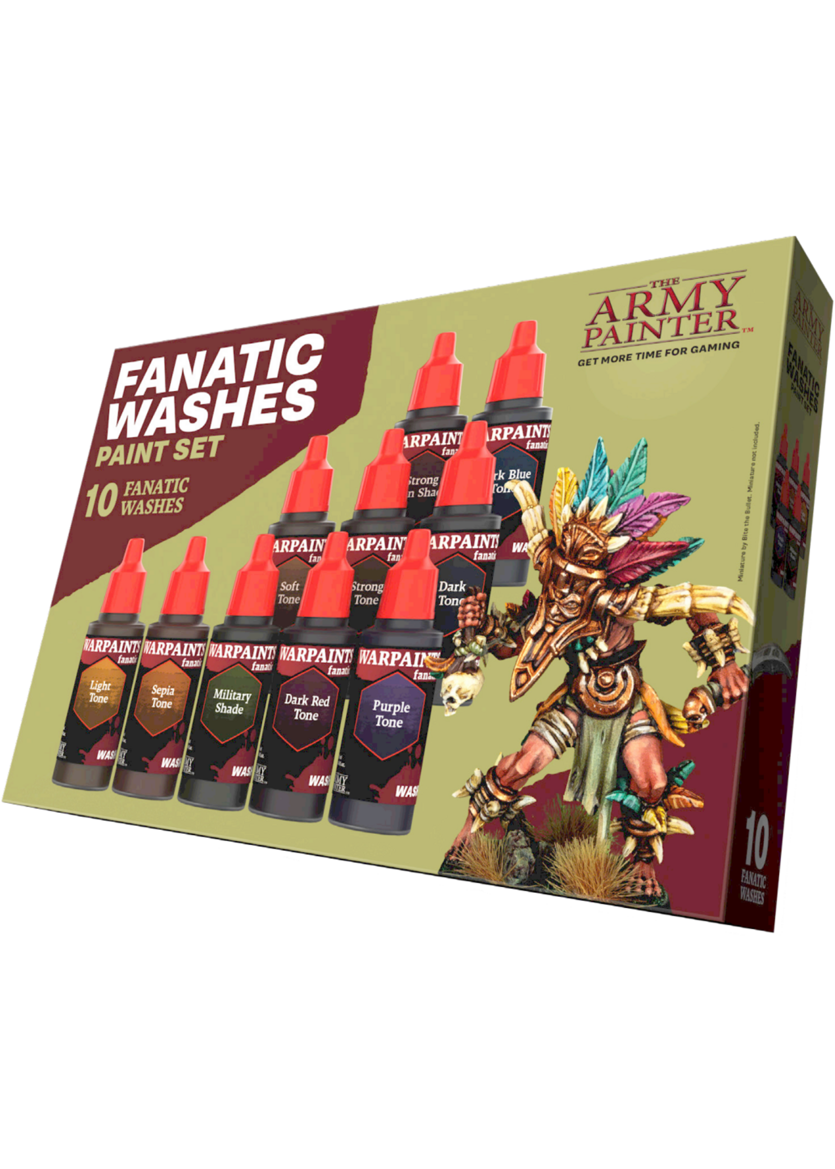 Army Painter Warpaints Fanatic Washes Paint Set (10pc)