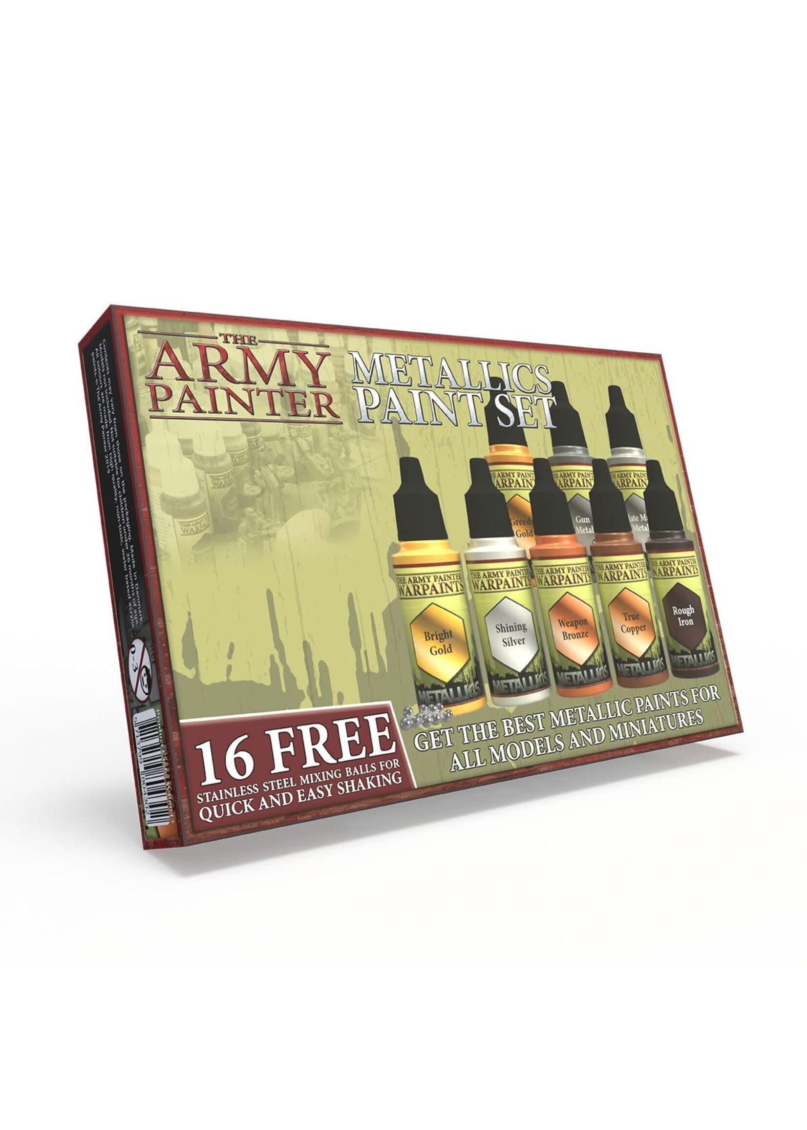 Army Painter Warpaints Metallic Paint Set (8pc)