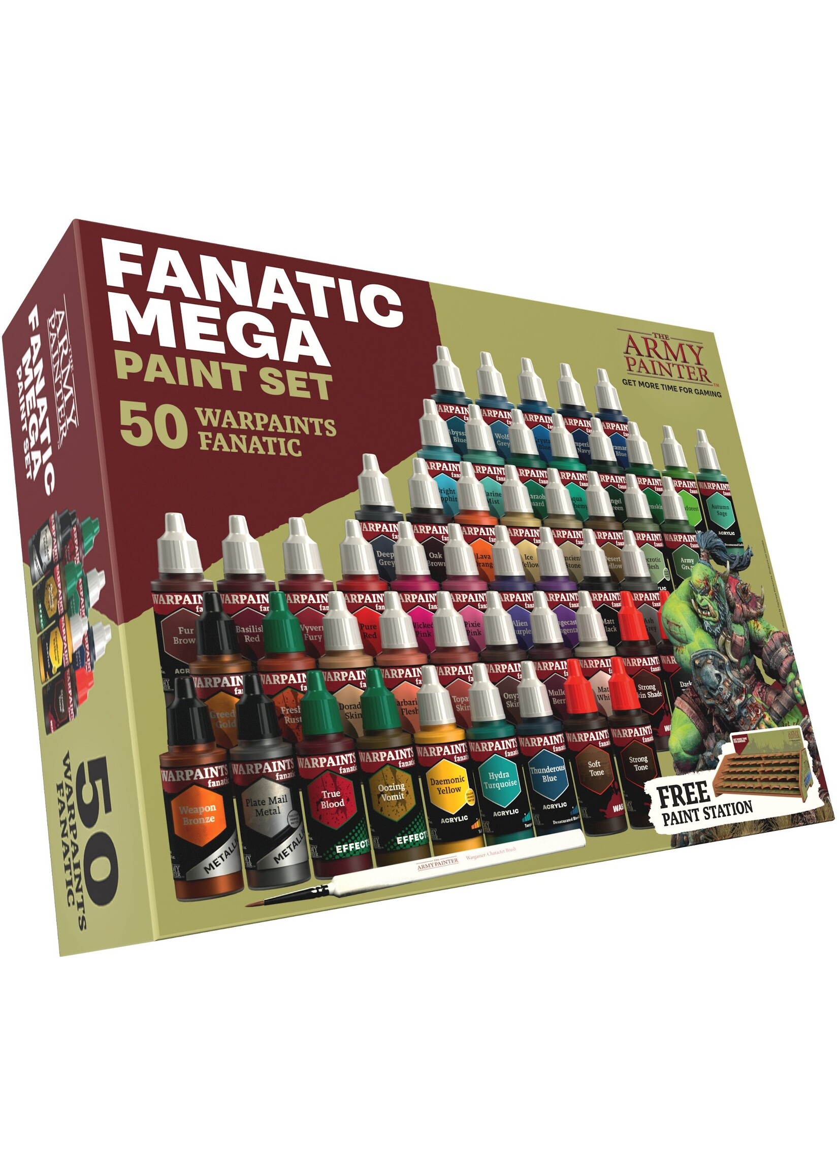 Army Painter Warpaints Fanatic Mega Paint Set (50pc)