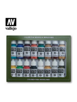 Vallejo VAL70142 Medievil Colors Paint Set (16pc)
