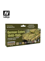 Vallejo VAL71206 Model Air German Colors 1940-45 Paint Set (8pc)