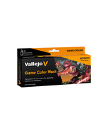 Vallejo VAL72190 Game Color Washes Paint Set (8pc)