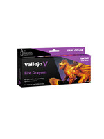 Vallejo VAL72196 Game Color Fire Dragons Paint Set (8pc)