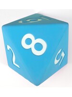 Foam Dice D8 Blue