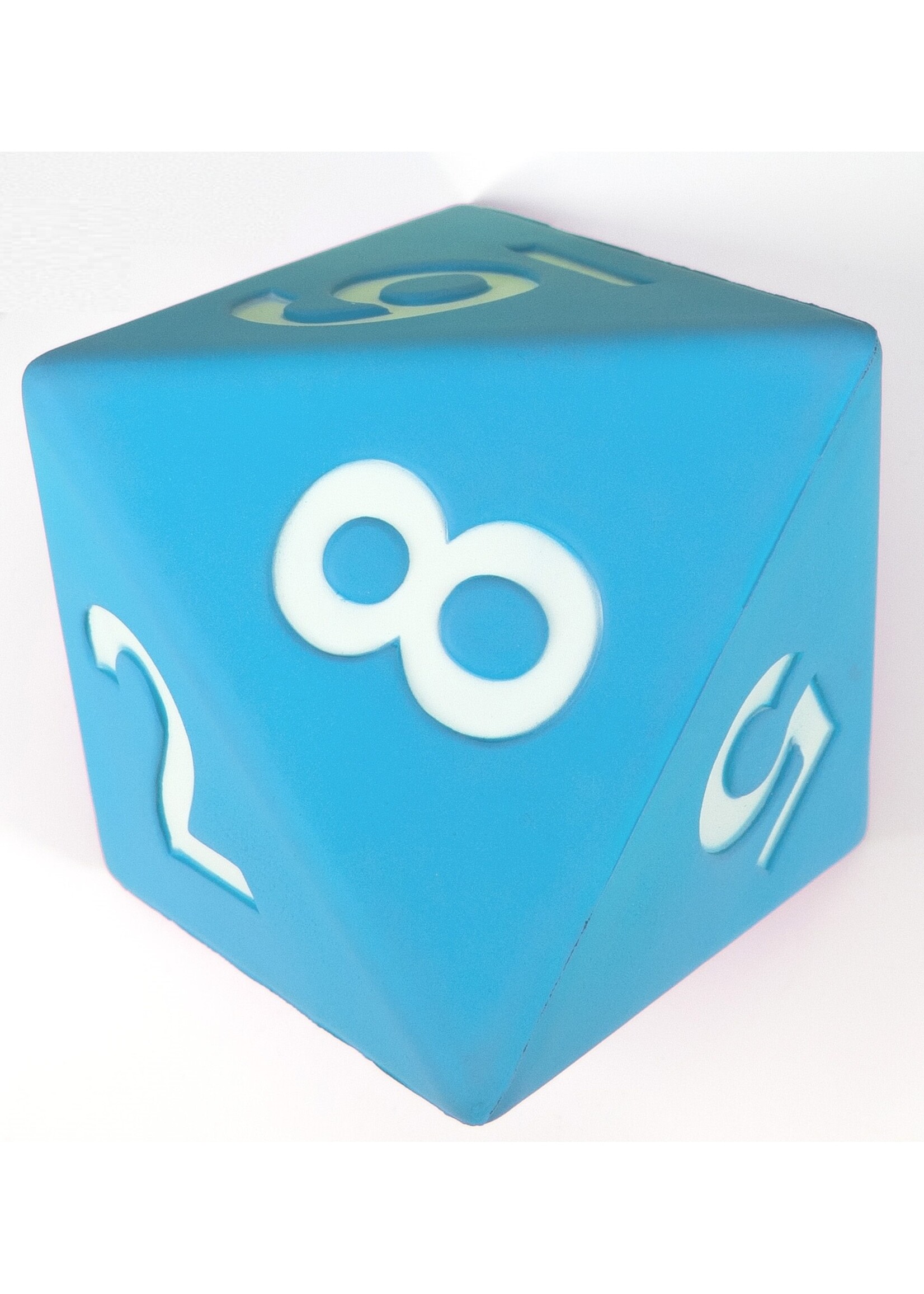 Foam Dice D8 Blue