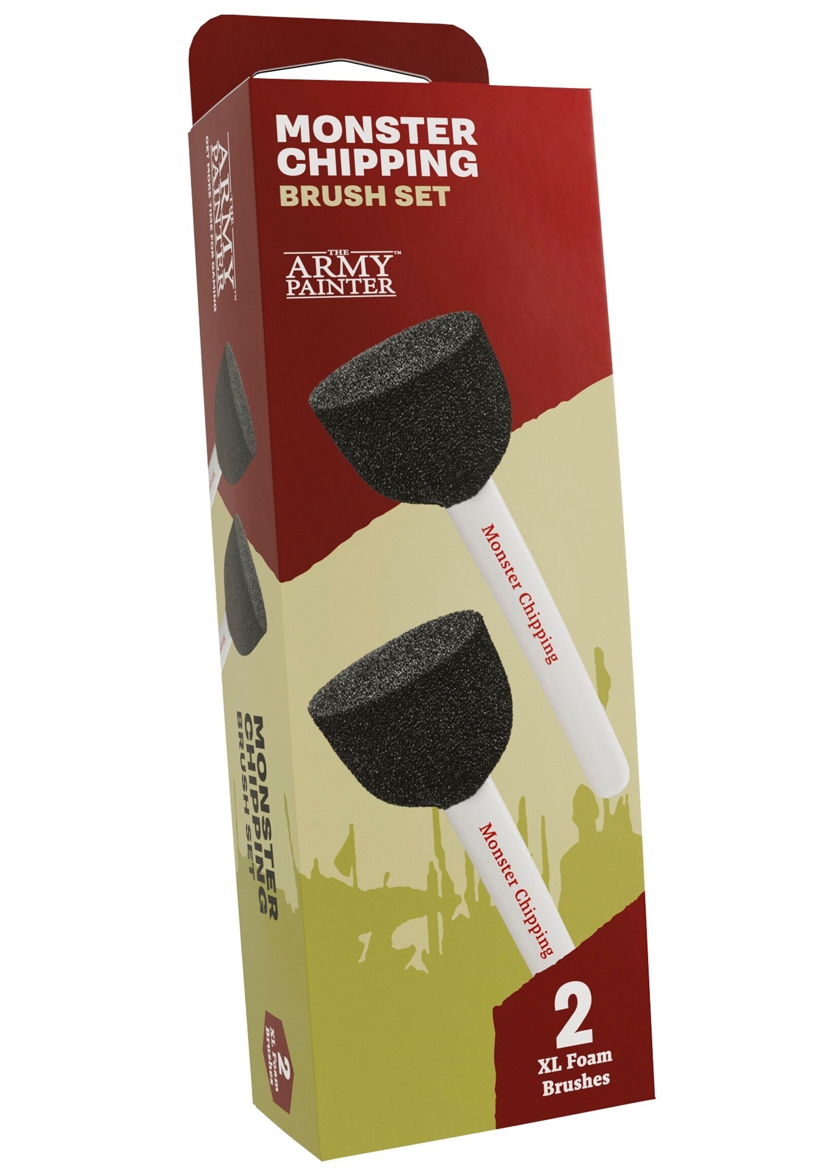 Army Painter Monster Chipping Brush Set (2pc)