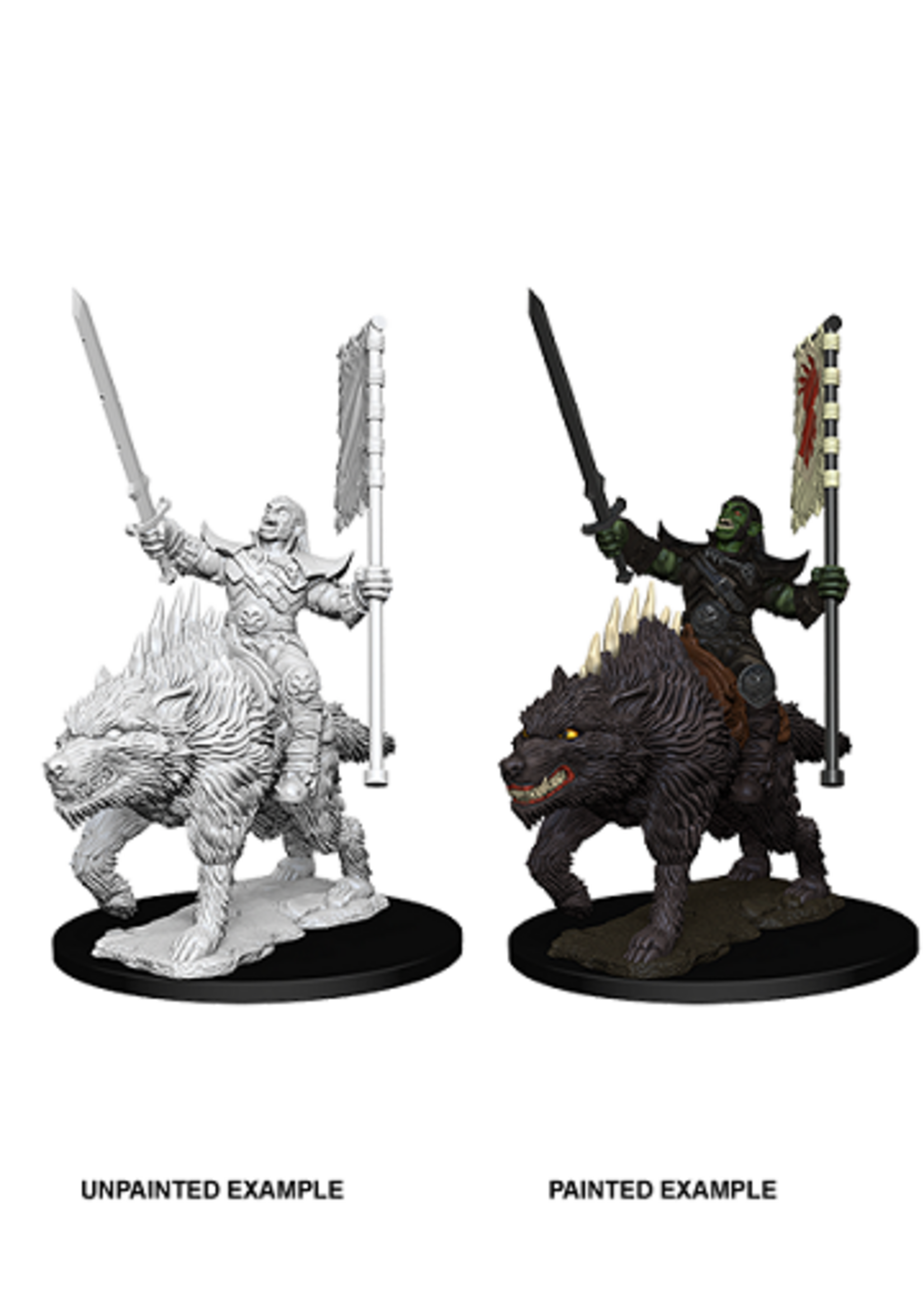 WizKids WK73547 Orc on Dire Wolf PF WV7