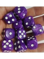 Tier 1 T1 16mm 10pc Pearl Purple White