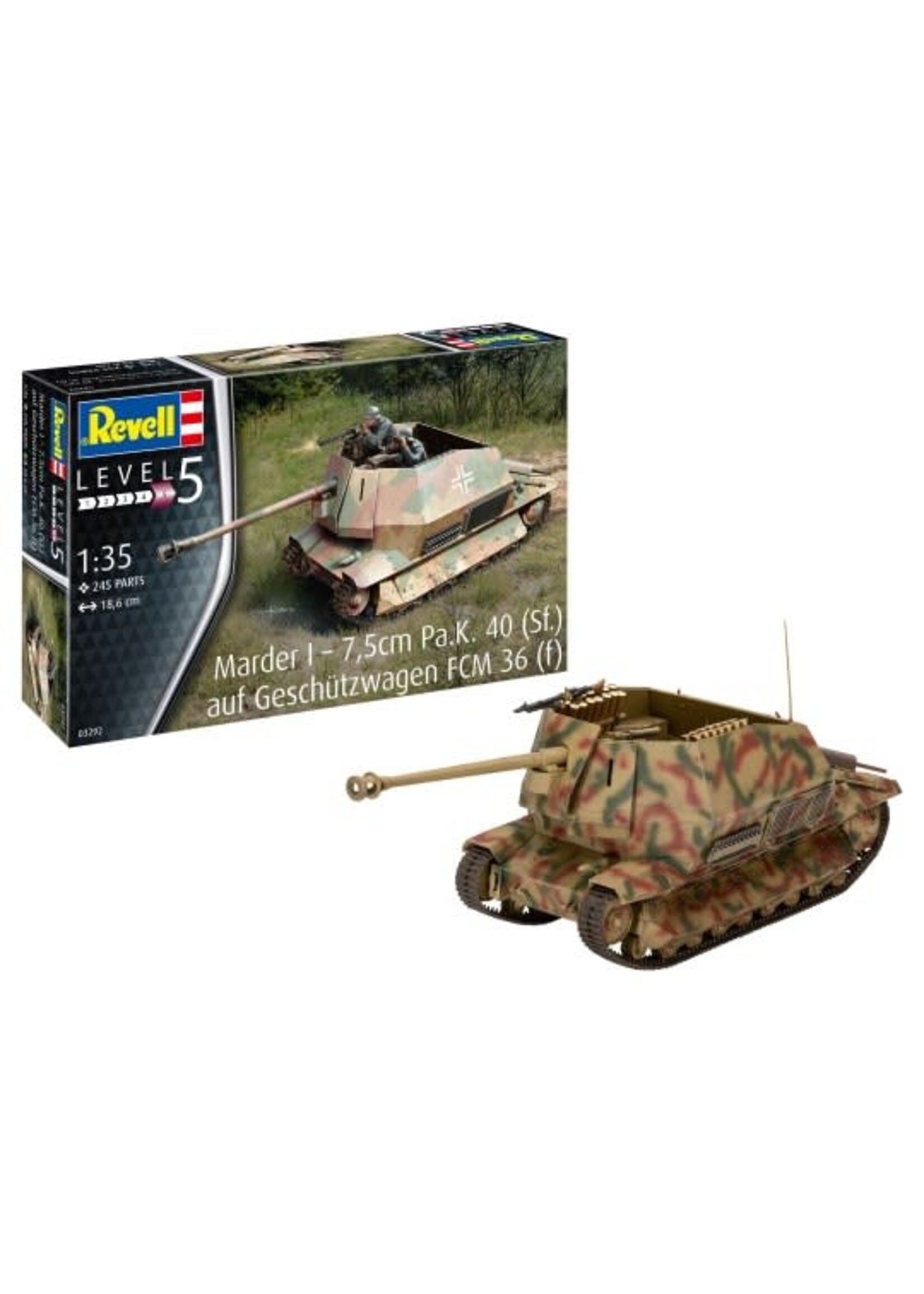 Revell Germany RVG3292 Marder I 7.5cm PaK.40(Sf) (1/35)