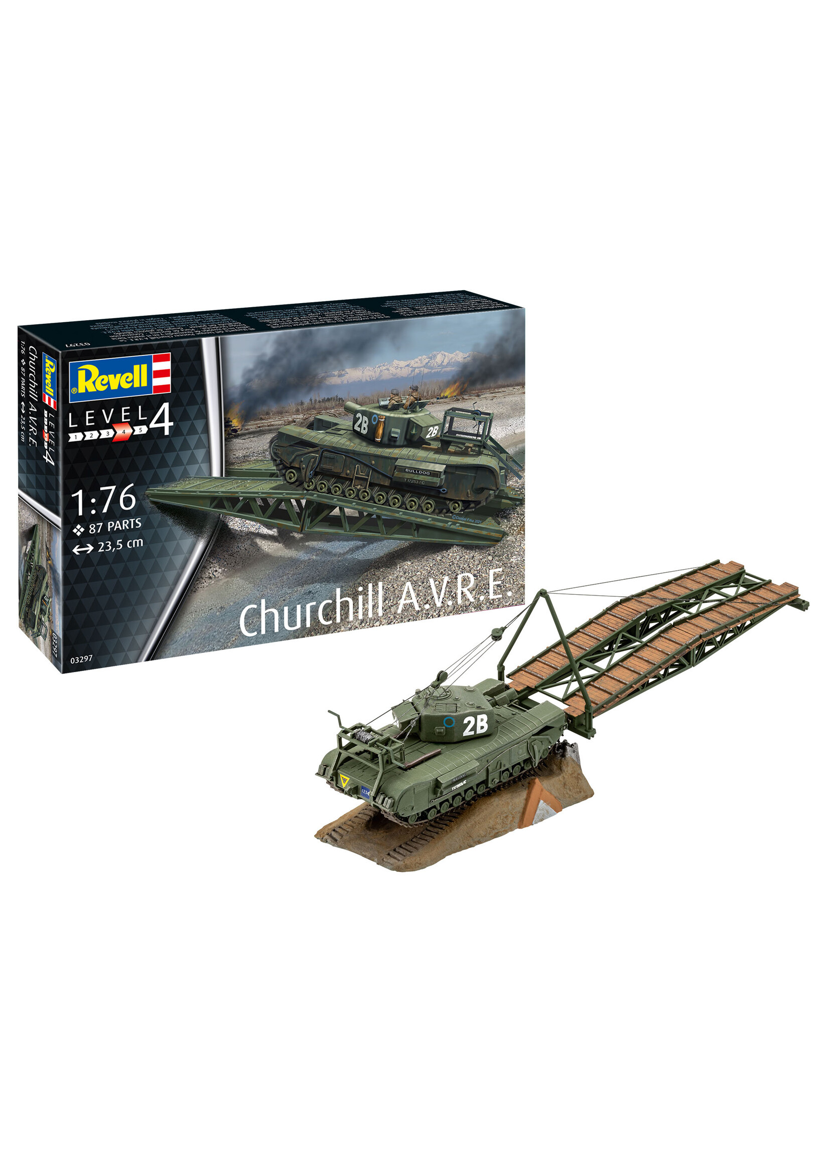 Revell Germany RVG3297 Churchill AVRE (1/76)