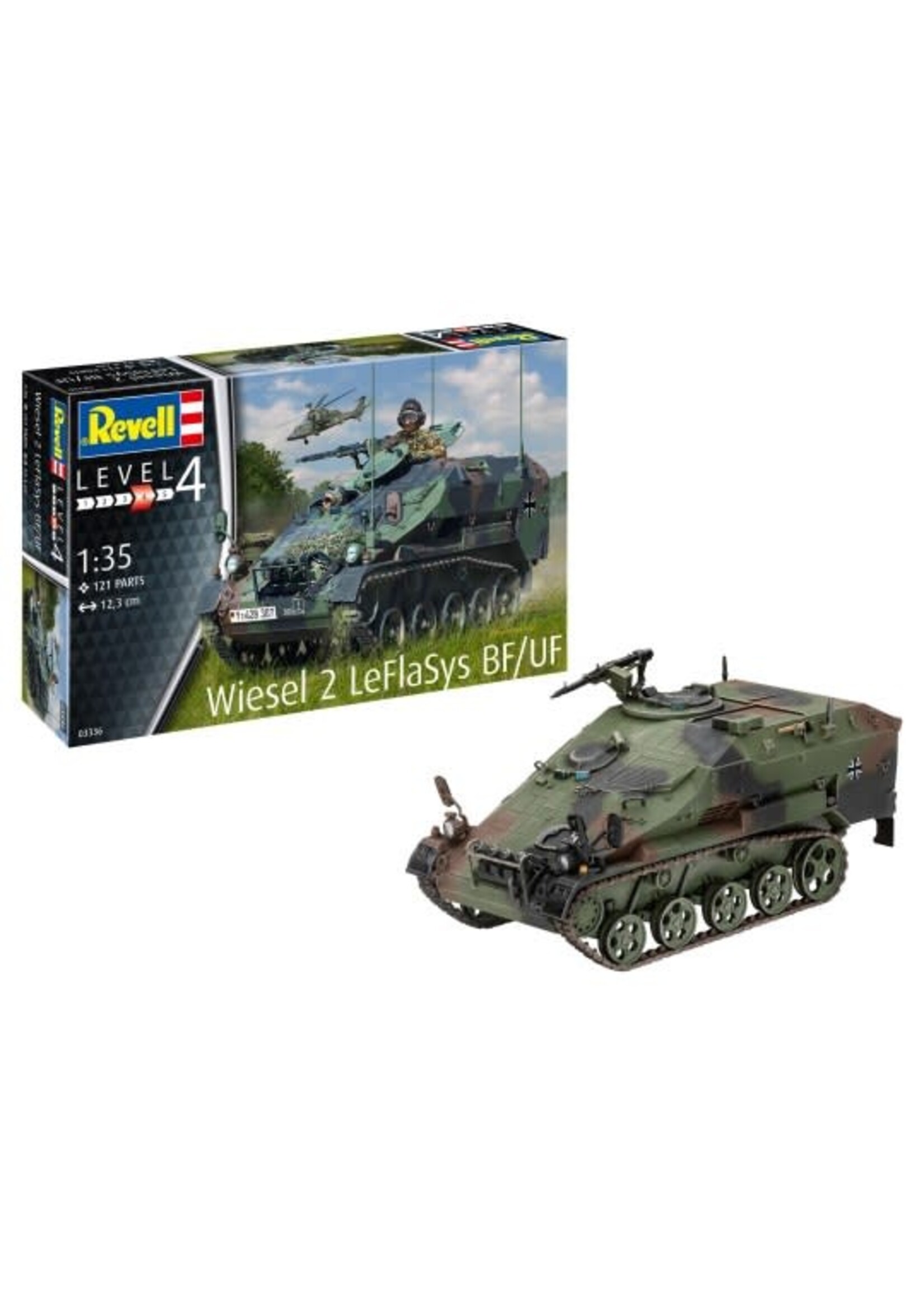 Revell Germany RVG3336 Wiesel 2 LeFlaSys BF/UF (1/35)