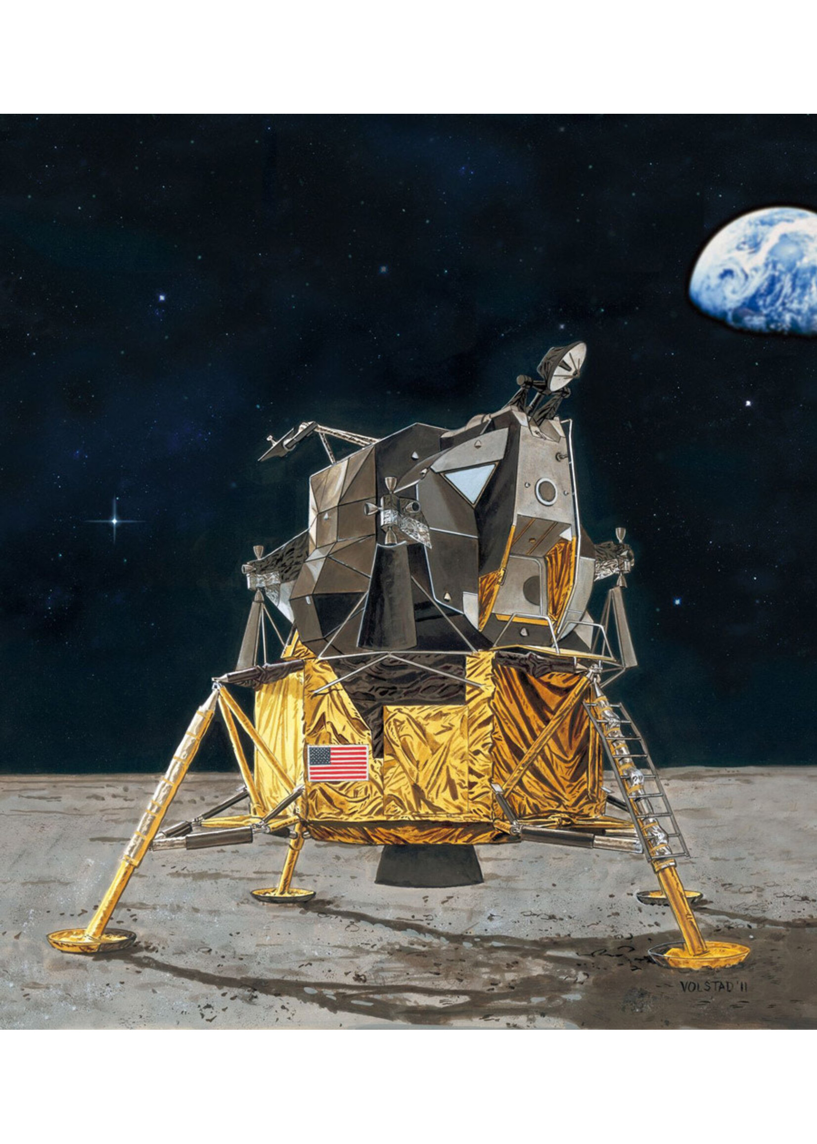 Revell Germany RVG3701 Apollo 11 Lunar Module Eagle (1/48)