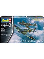 Revell Germany RVG3710 BF109G-10 & Spitfire (1/72)