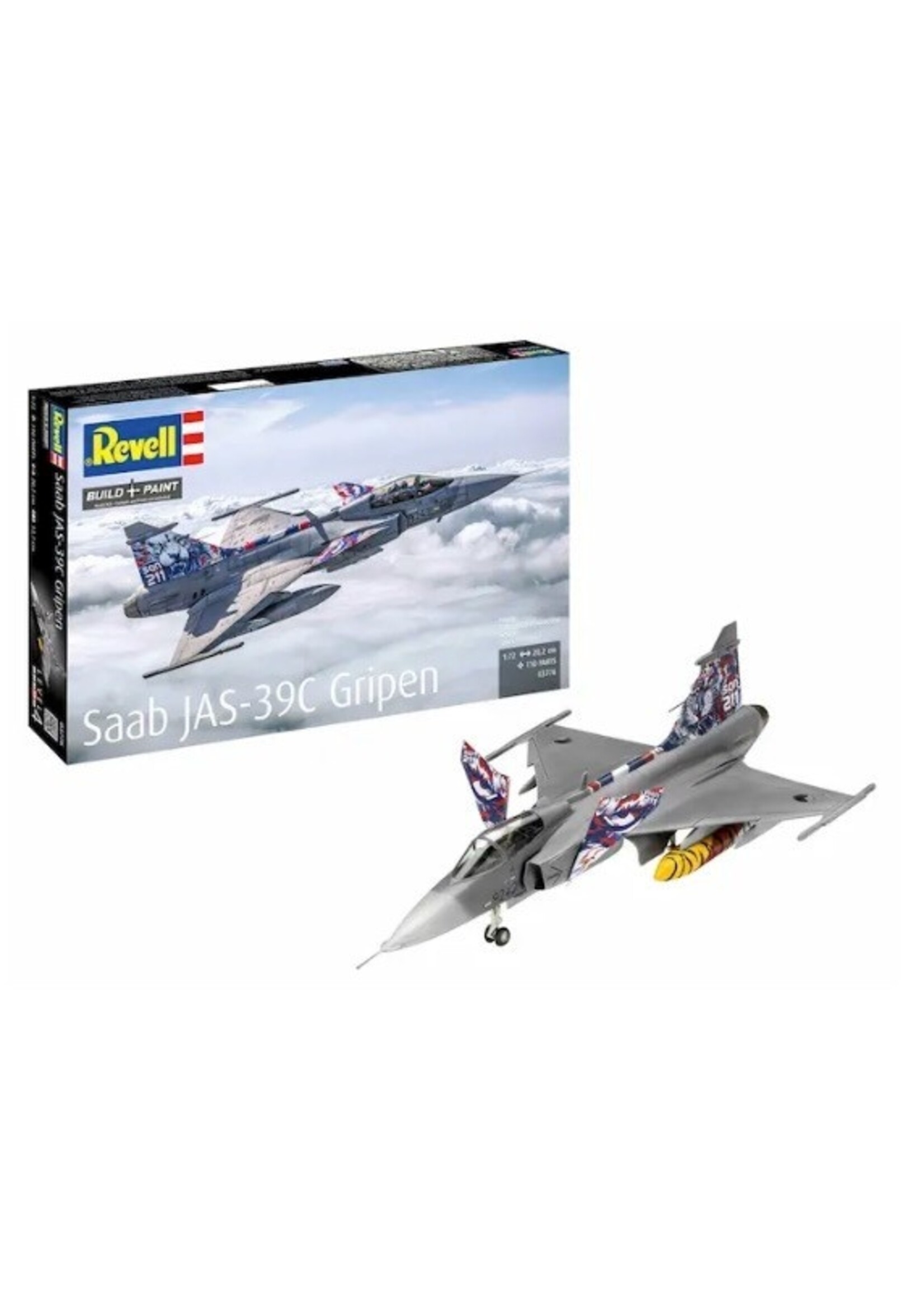 Revell Germany RVG3776 SAAB JAS-39C Gripen (1/72)