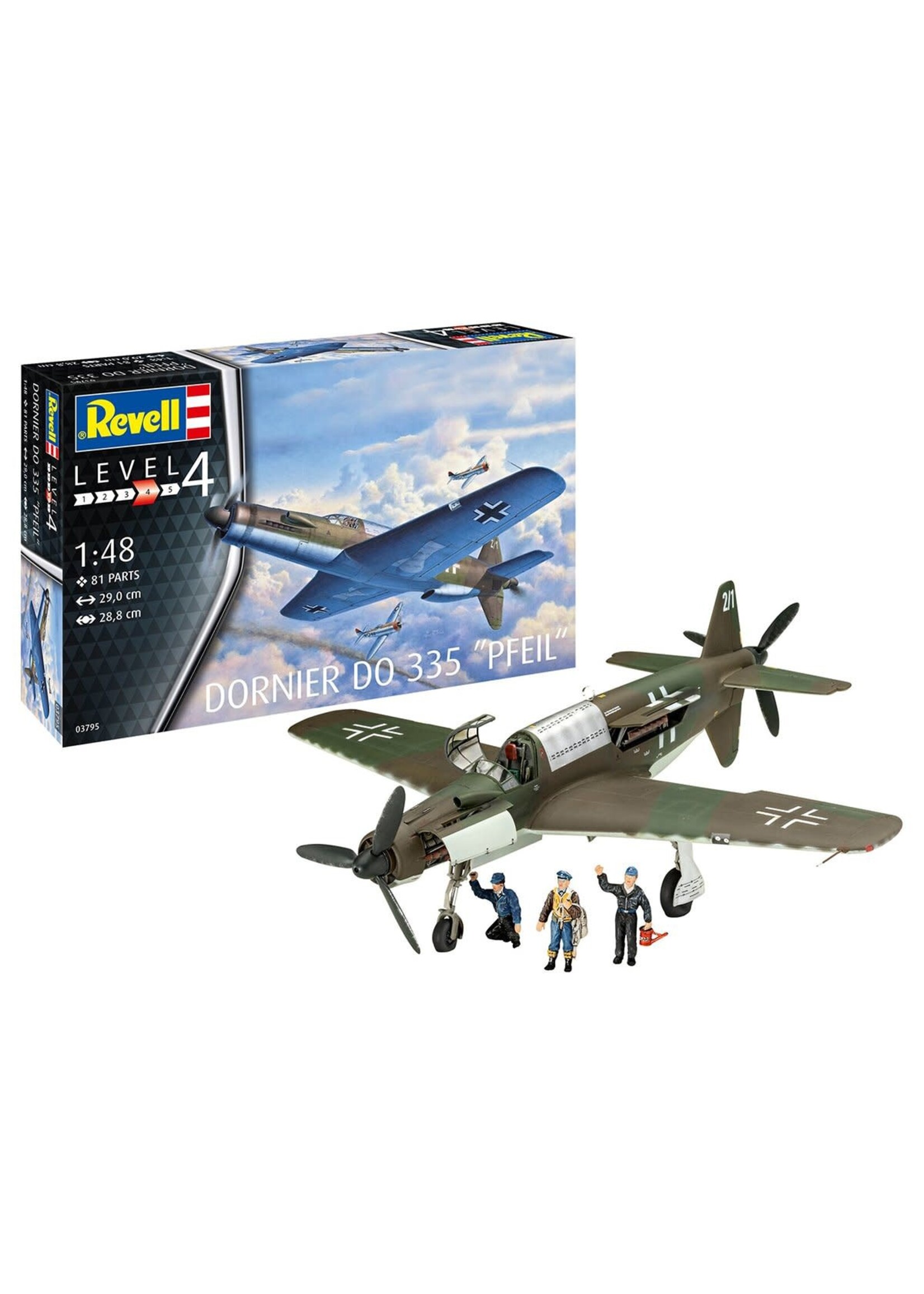 Revell Germany RVG3795 Do335 Pfeil (1/48)