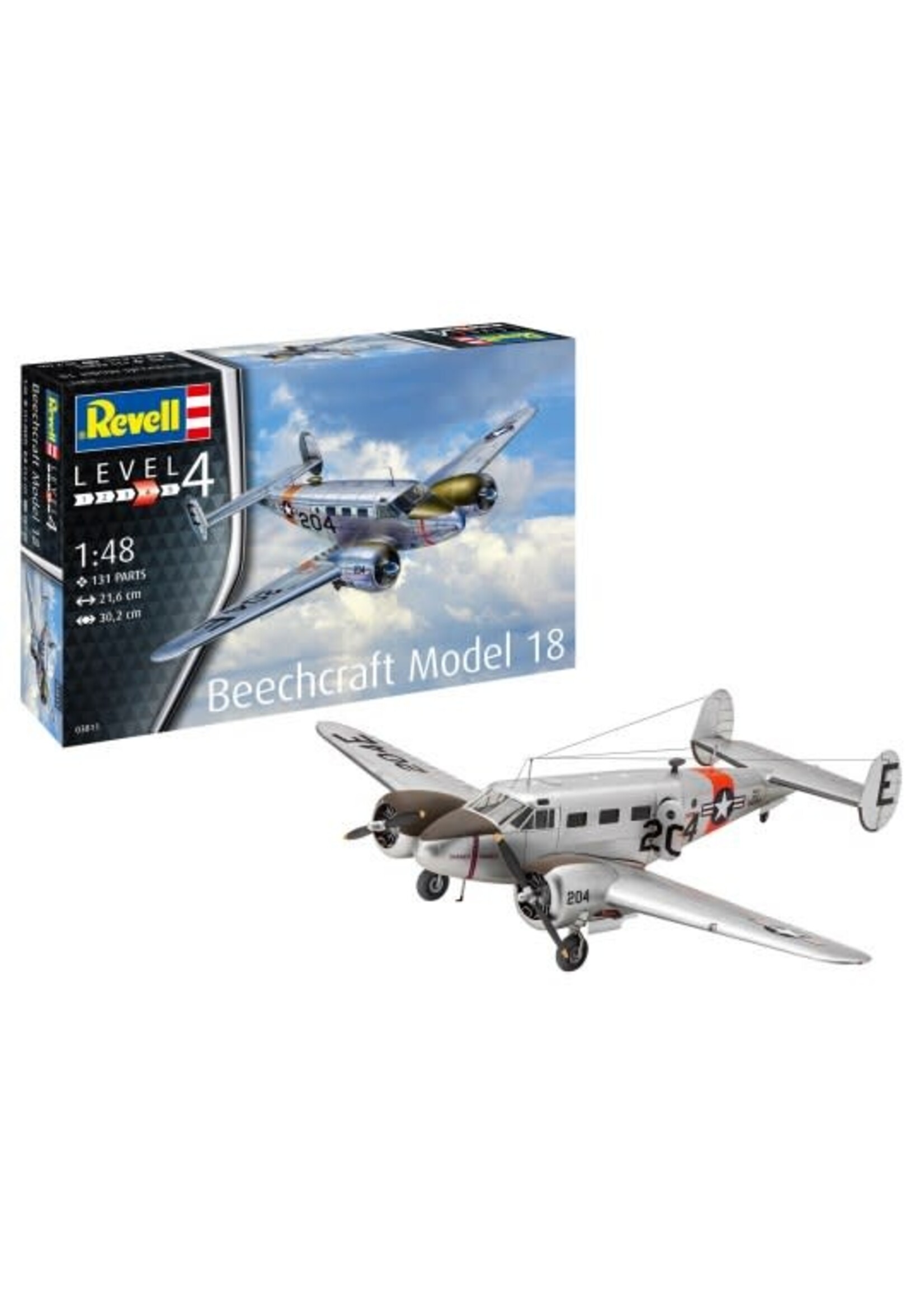 Revell Germany RVG3811 Beechcraft Model 18 (1/48)