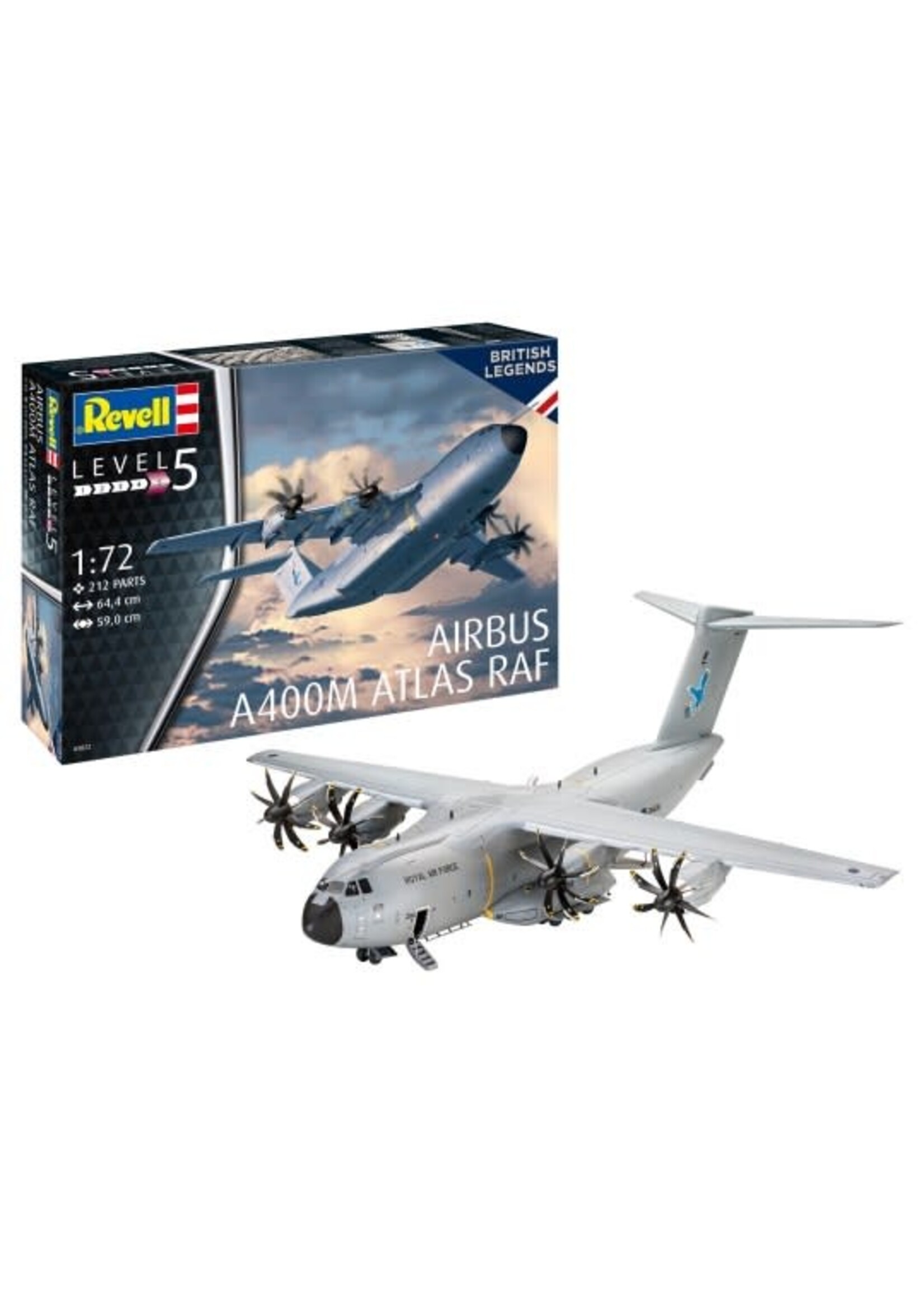 Revell Germany RVG3822 Airbus A400M Atlas RAF (1/72)