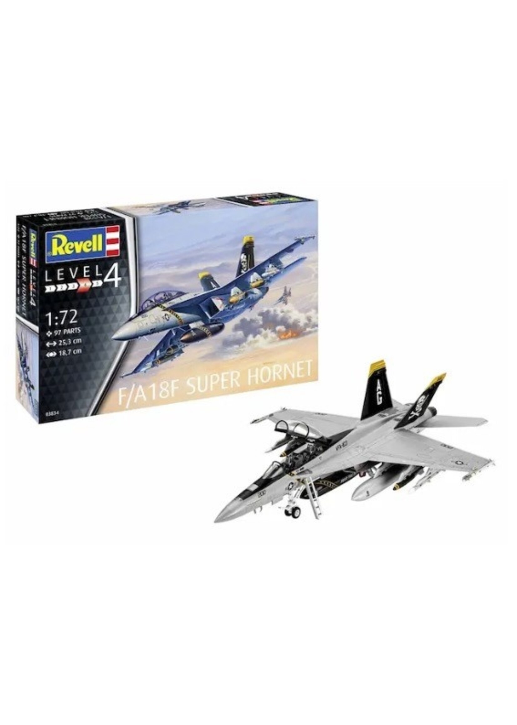 Revell Germany RVG3834 F/A-18F Super Hornet (1/72)