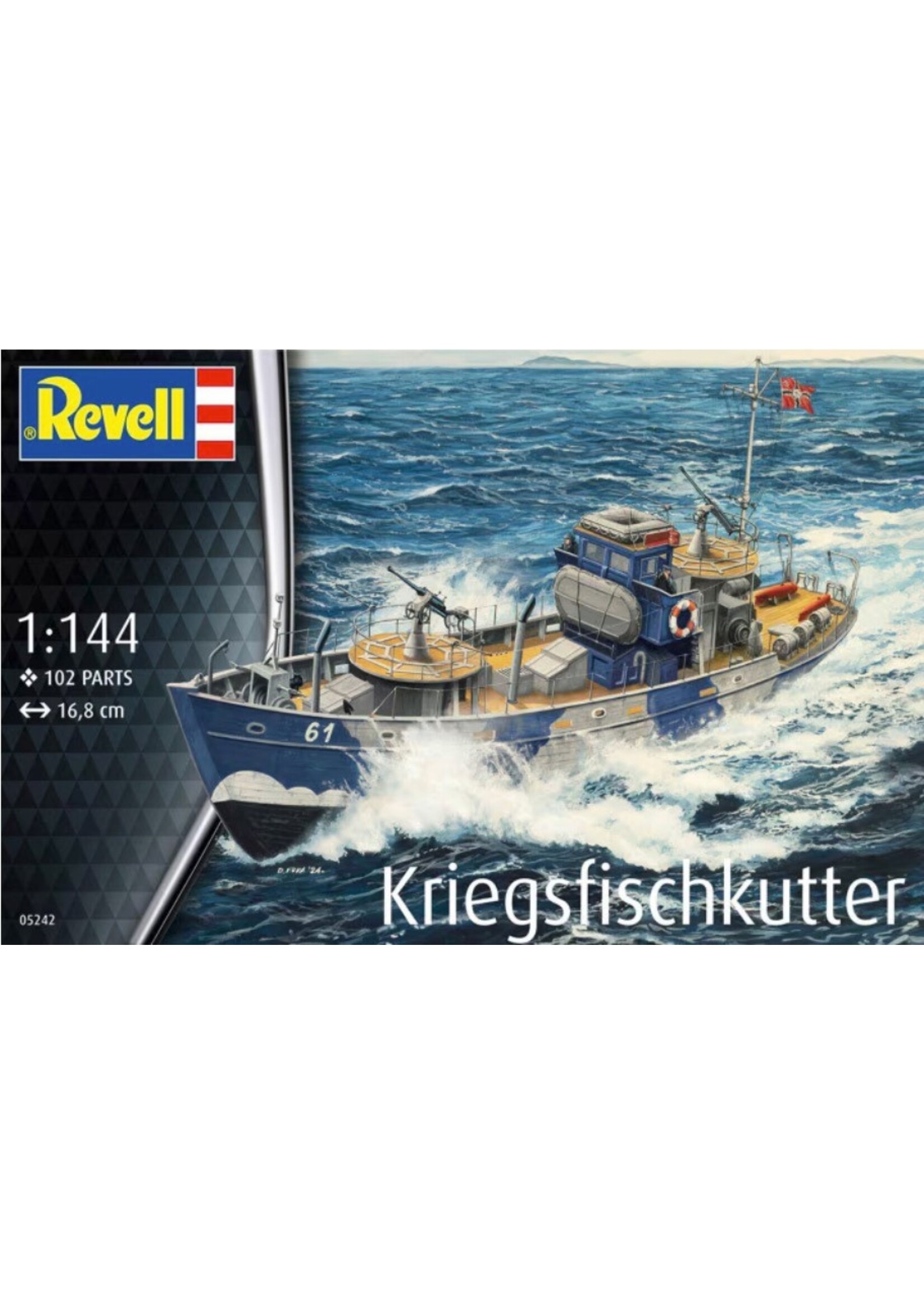 Revell Germany RVG5242 KFK KriegsFischKutter (1/144)