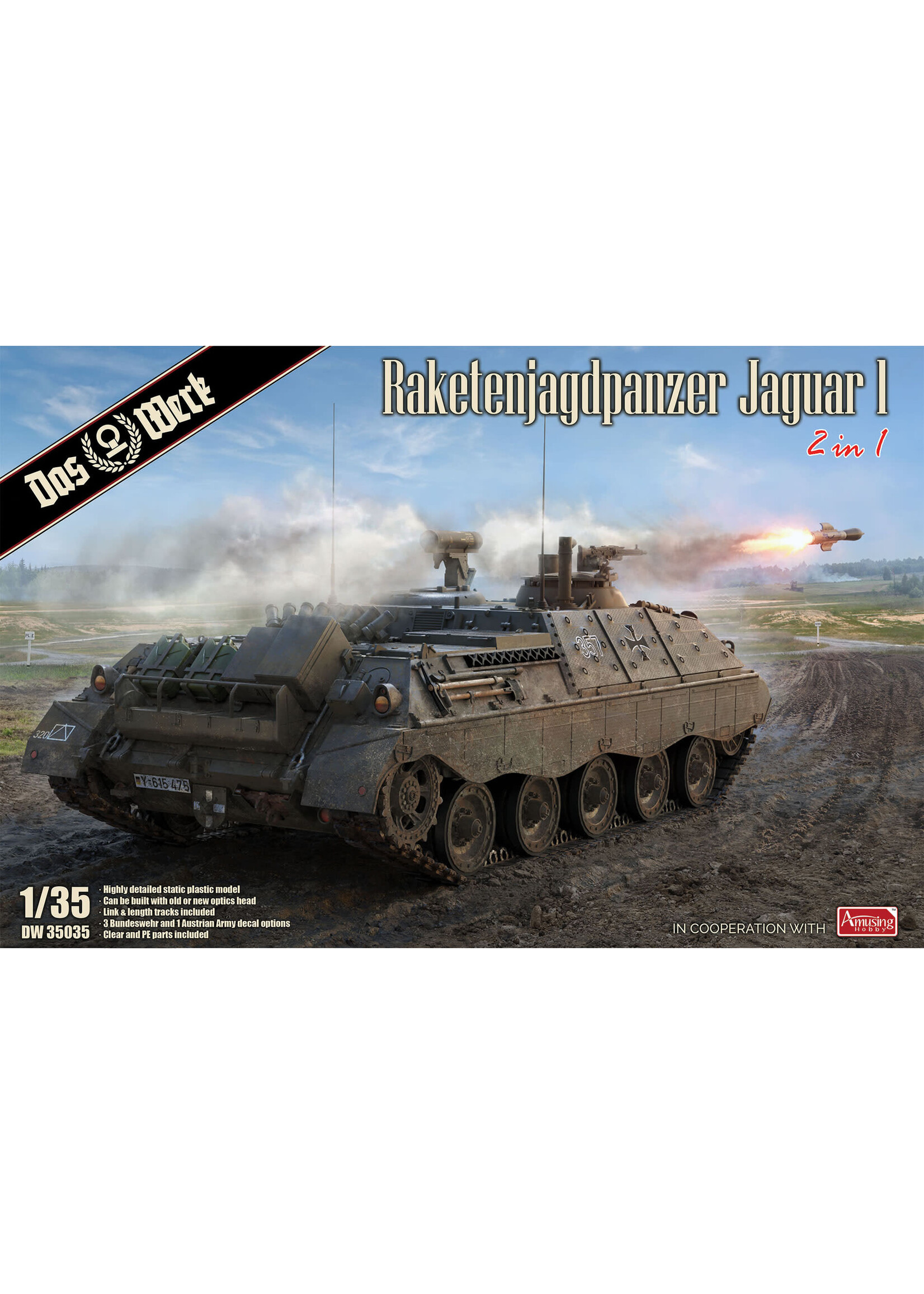 Das Werk DW35035 Raketenjagdpanzer Jaguar 1 (1/35)