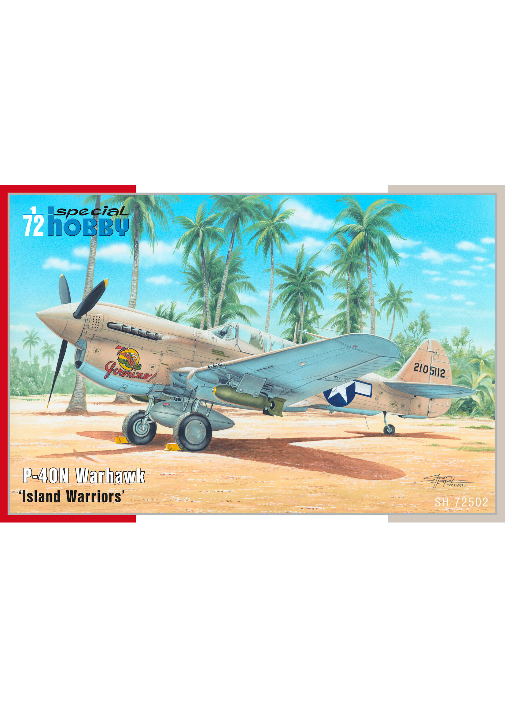 Special Hobby SPCHB72502 P-40N Warhawk Island Warriors (1/72)