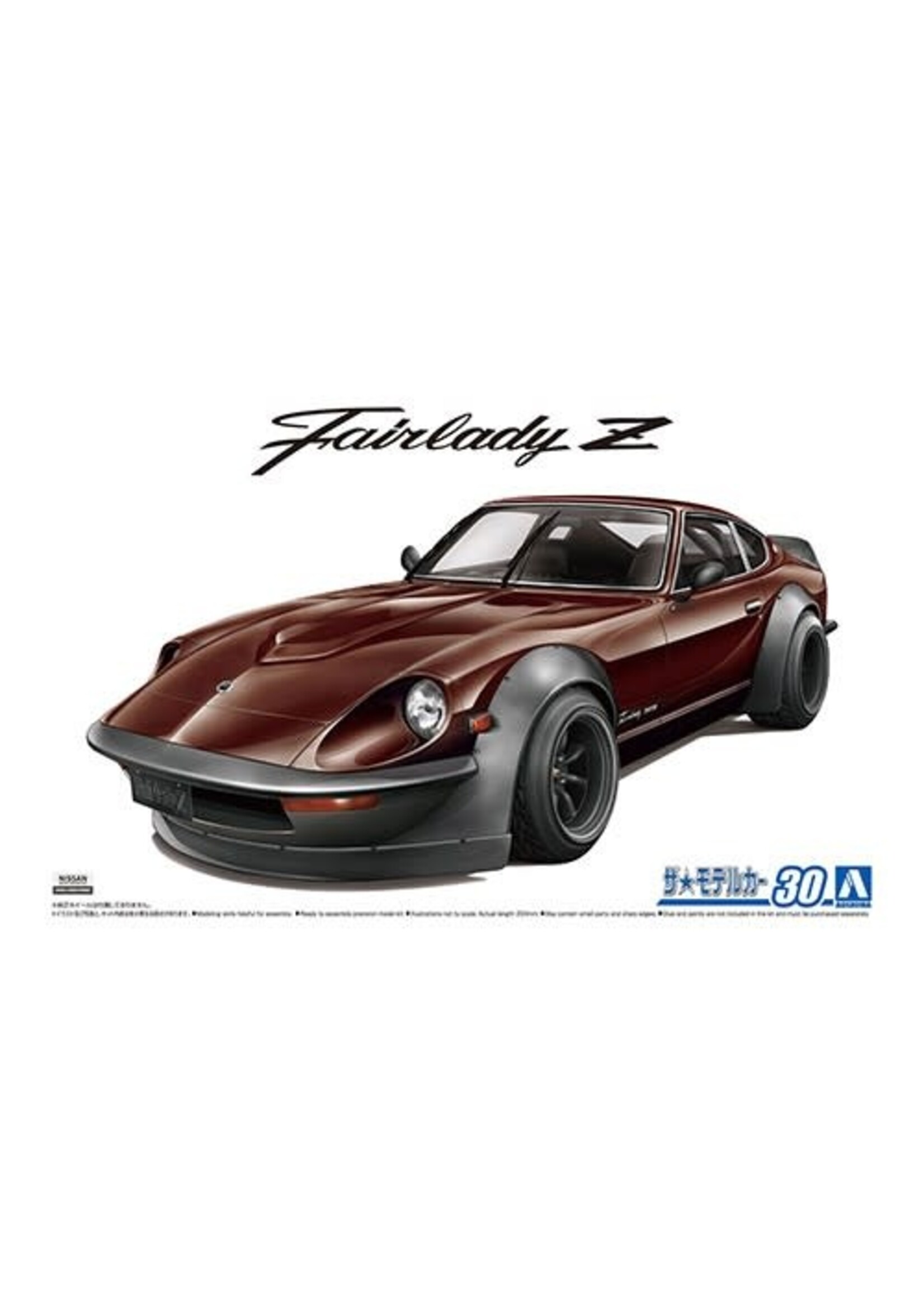 Aoshima AOS05844 Nissan S30 Fairlady Z Aero Custom (1/24)