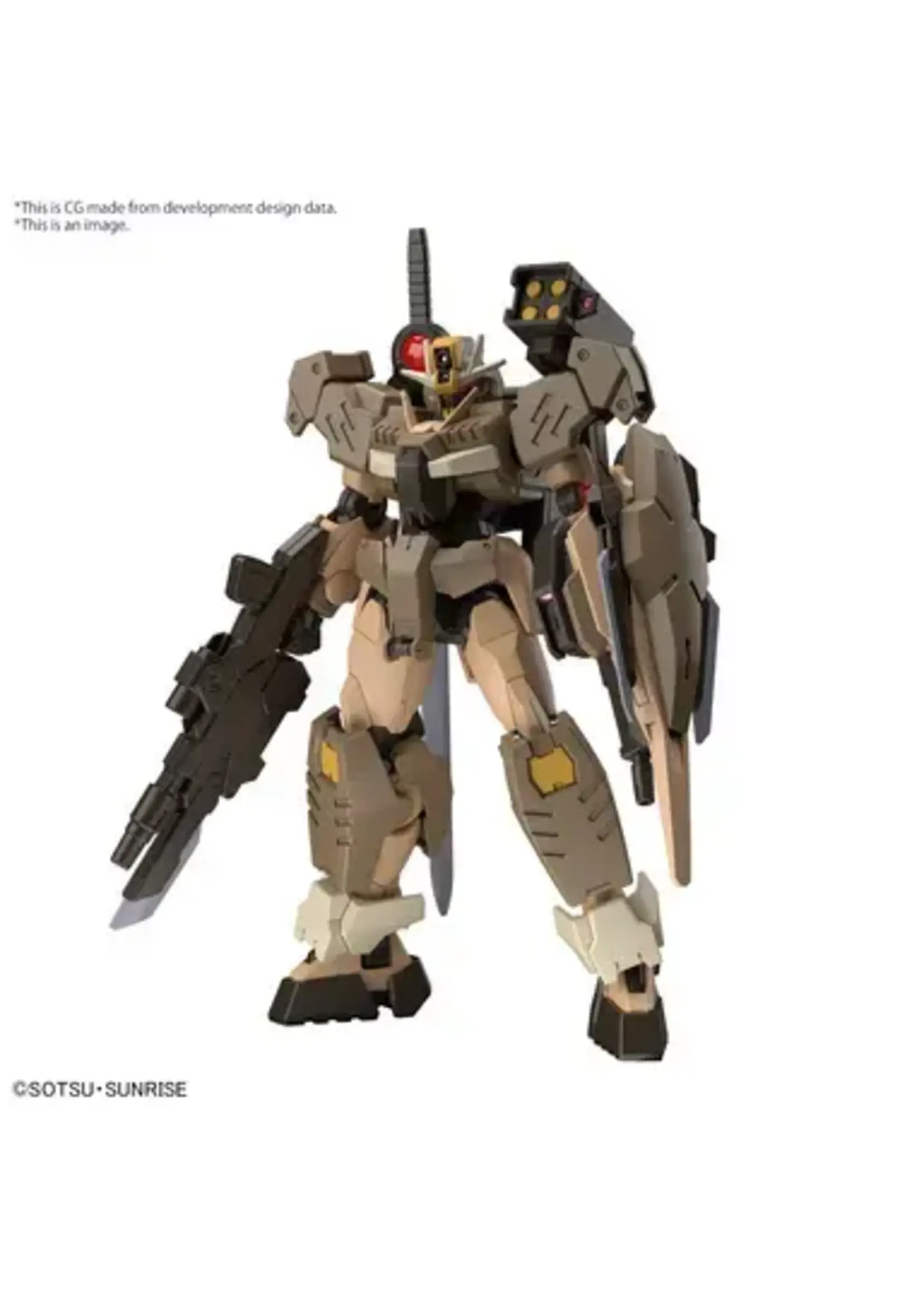 Bandai HG GUNDAM 00 COMMAND QAN[T] DESERT TYPE (1/144)