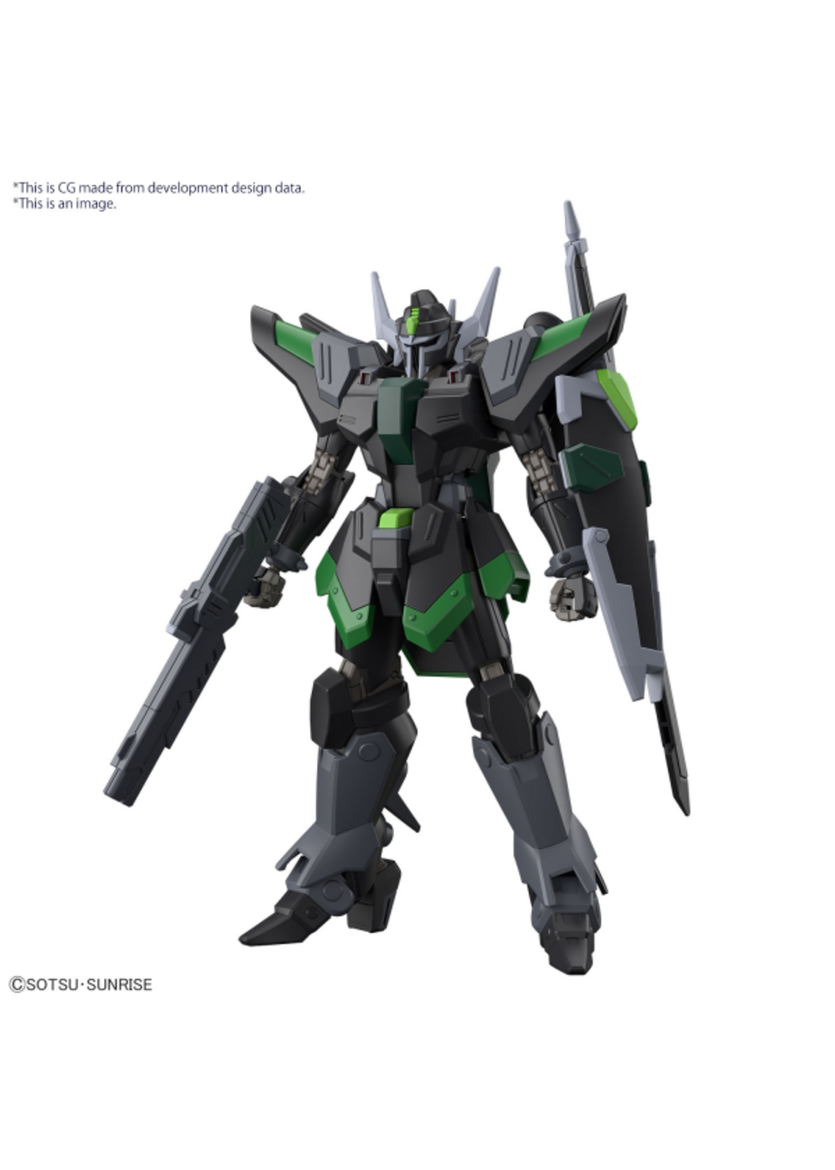 Bandai HG Black Knight Squad Rud-ro.A (1/144)