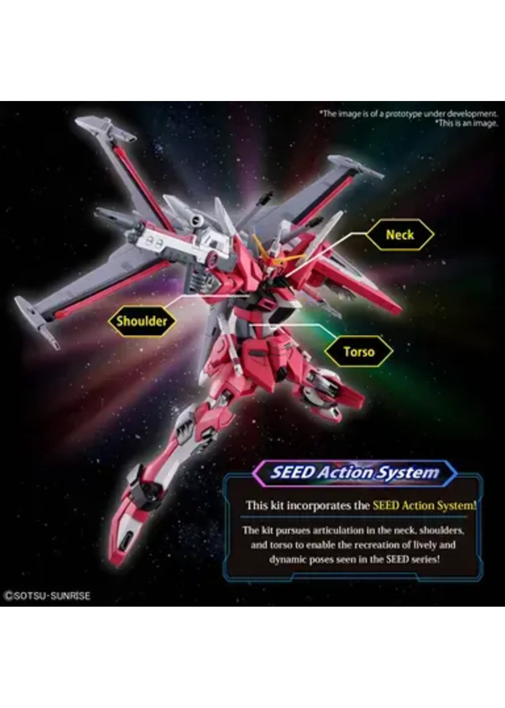 Bandai HG INFINITE JUSTICE GUNDAM Type II(1/144)